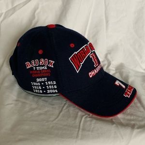 Red Sox 7 Champion Baseball Cap with adjustable velcro strap